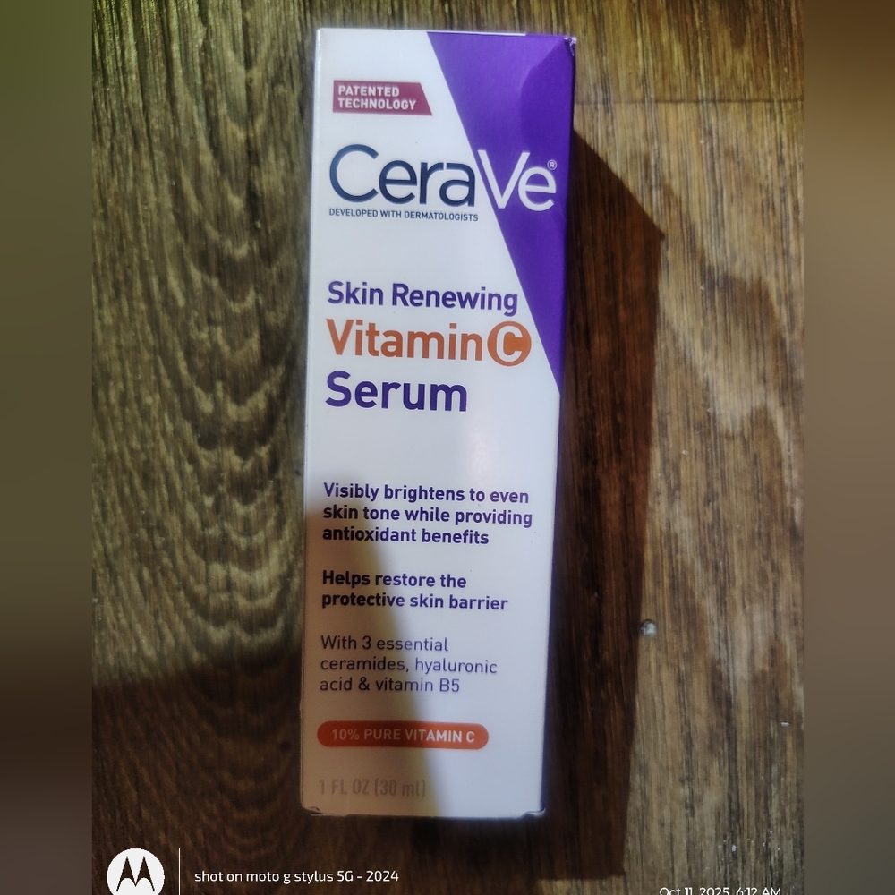 Free Shipping Cerave Skin Renewing Vitamin C Serum